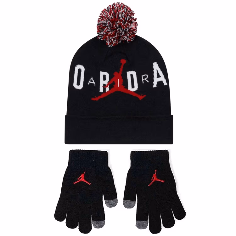 Set Caciula + manusi Nike JAN JORDAN HBR POM BEANIE SET
