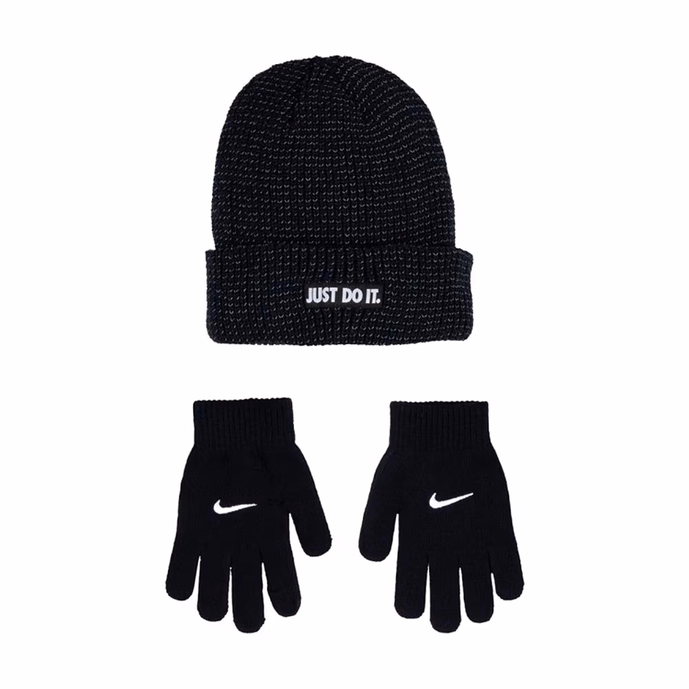 Набор шапка + перчатки Nike REFLECTIVE BEANIE/GLOVES SET