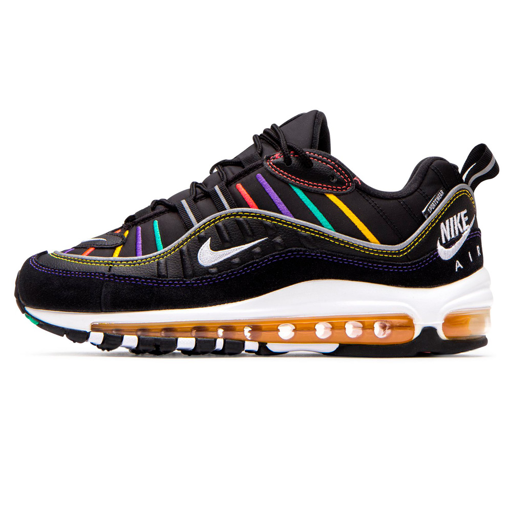 Кроссовки Nike WMNS AIR MAX 98 PRM / Женский / 36.5 / Черный photo 1 Кроссовки Nike WMNS AIR MAX 98 PRM / Женский / 36.5 / Черный photo 1