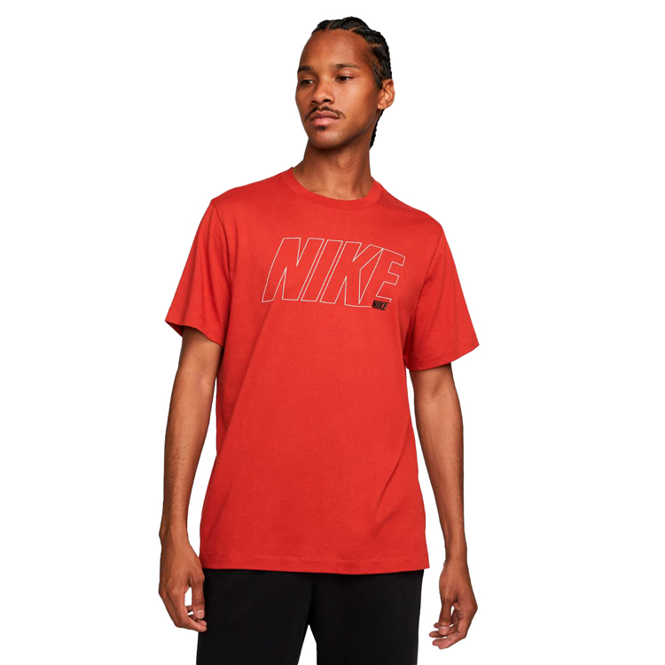 Tricou bărbătesc Nike M NK DF TEE 6/1 GFX L Rosu photo 1