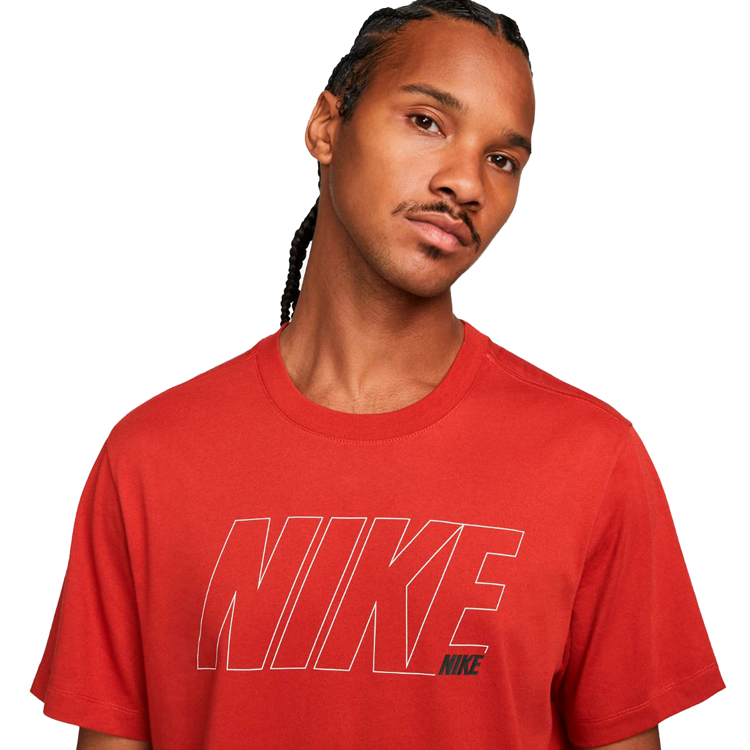 Tricou bărbătesc Nike M NK DF TEE 6/1 GFX L Rosu photo 4