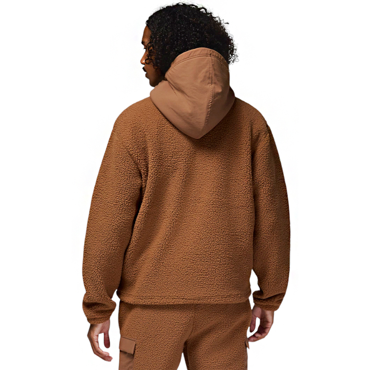 Мужская Толстовка Nike M J FLIGHT SHERPA TOP XS Коричневый photo 3