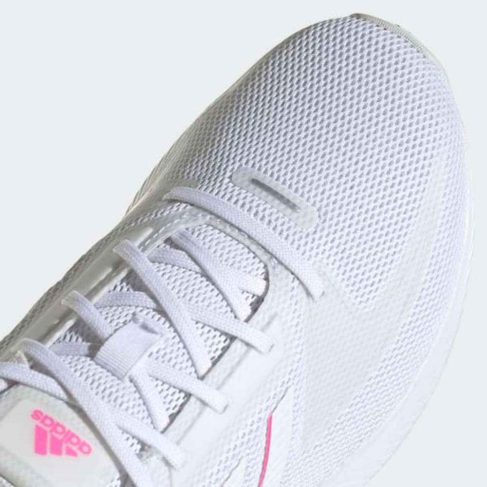 Кроссовки Adidas RUNFALCON 2. W / Женский / 38.5 / Белый/Розовый photo 3