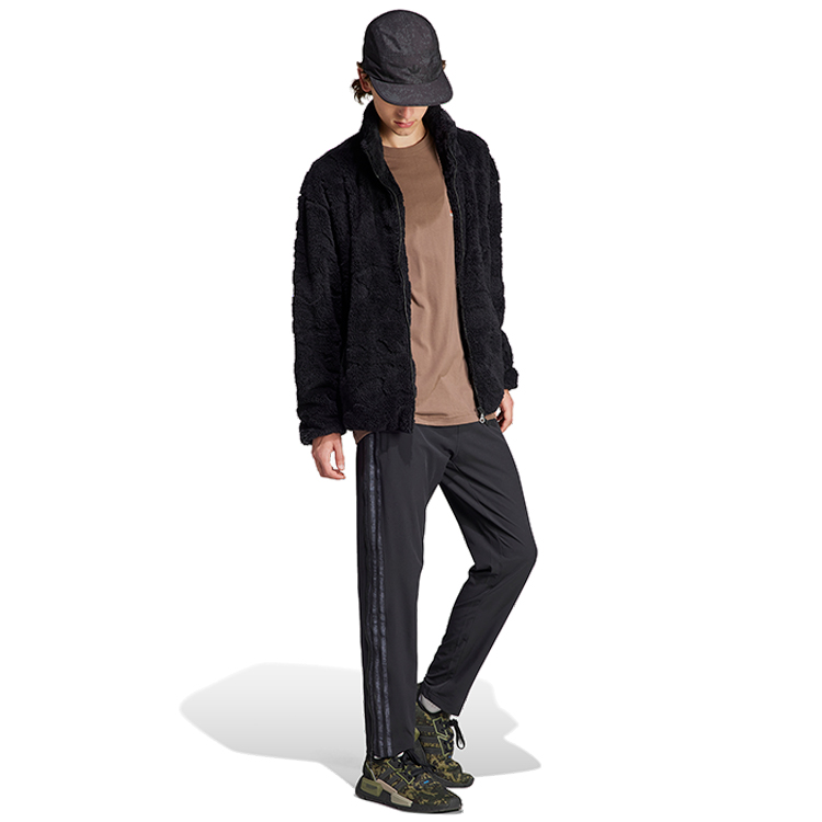 Мужская Толстовка Adidas ADV CAMO FLEECE S Черный photo 3