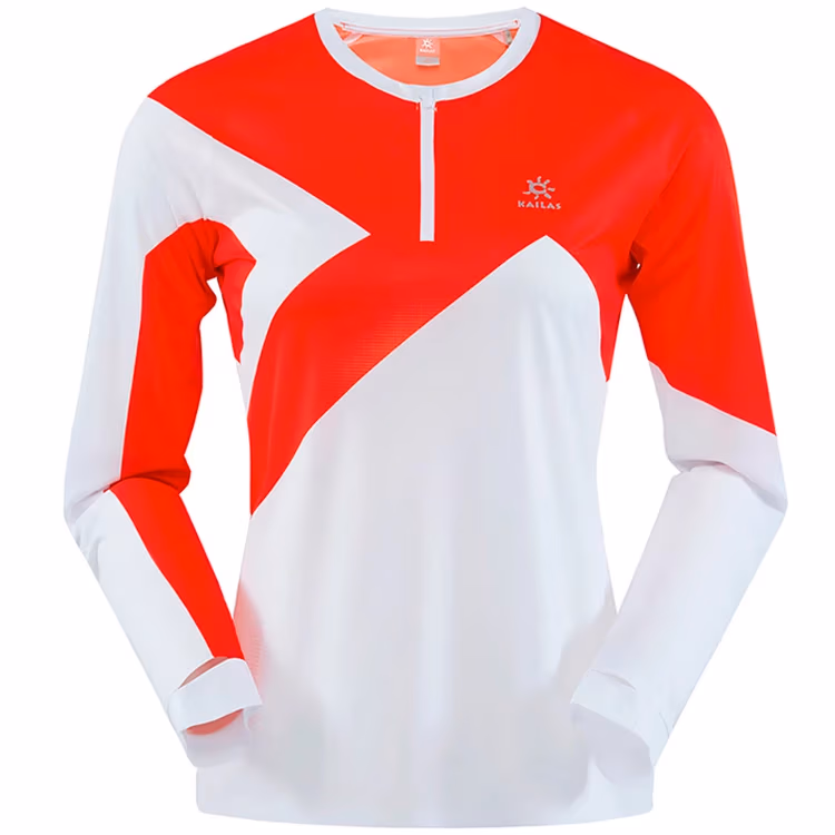 Hanorac Kailas Half Zip Long Sleeve T-shirt Women