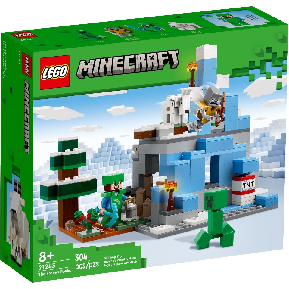 Lego Minecraft 21243 Ледяные вершины photo 1