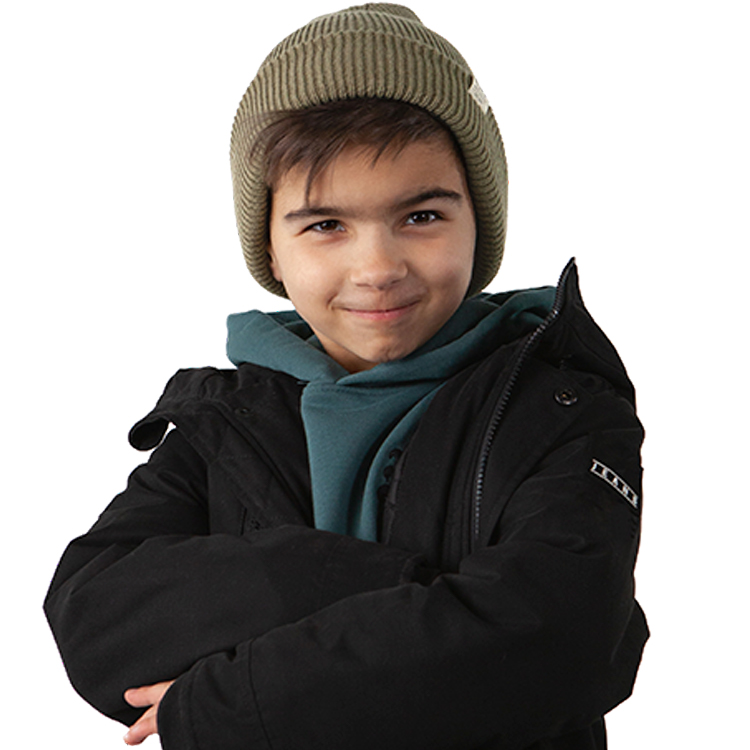 Шапка Barts Kinabalu Beanie Kids 53-55 Серый photo 2