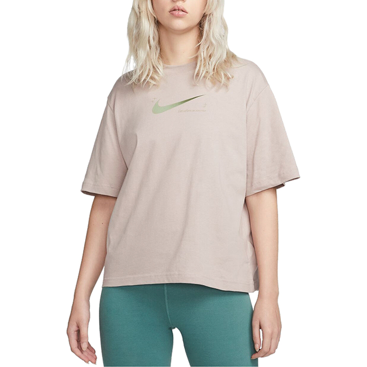 Футболка Nike W NSW TEE OC 3 SS BOXY XL Бежевый Женский photo 3