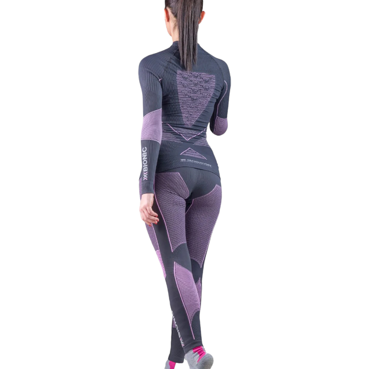 Tricou termica cu maneca lunga X-Bionic ENERGY ACCUMULATOR 4.0 LG SL S Negru-roz Femei photo 2