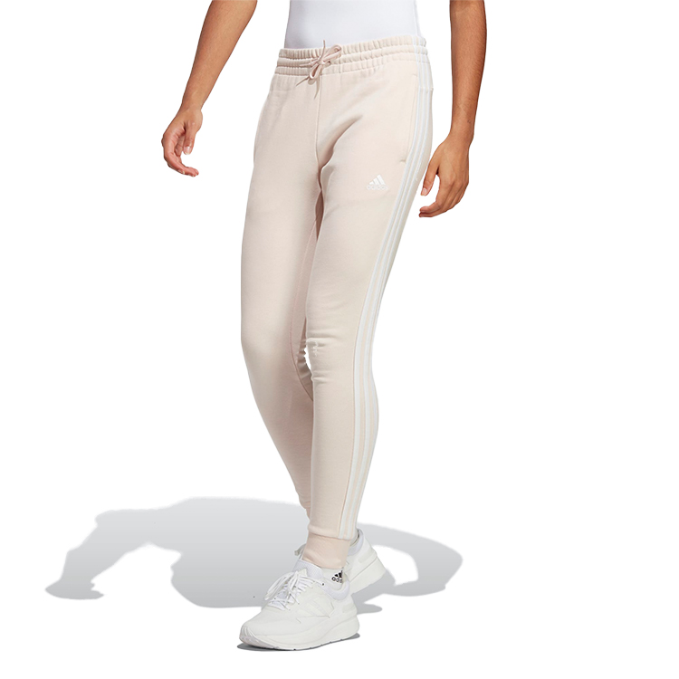 Pantaloni Adidas W 3S FT CF PT L Bej Femei photo 2
