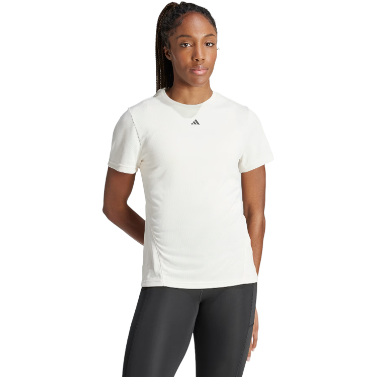 Tricou Adidas D4T HIIT SC T / Femei / XS / Bej photo 3