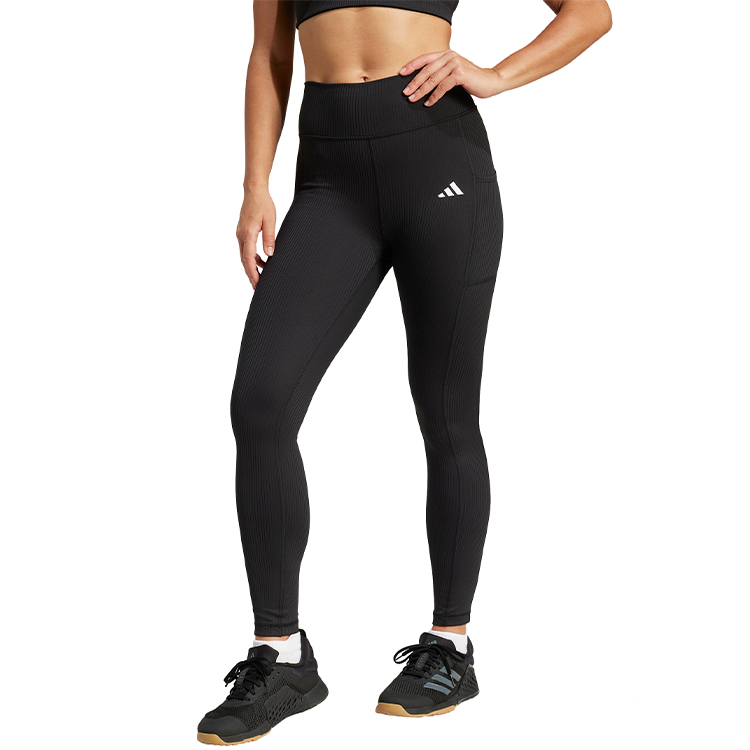Panta-colanti Adidas OPT RIB 7/8 L / Femei / L / Negru photo 2