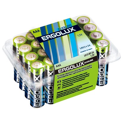 Baterie Ergolux LR03 BP-24 photo 1