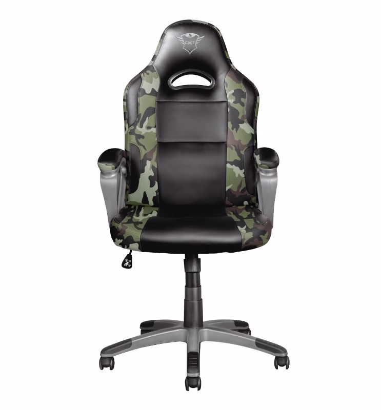 Trust Gaming Chair GXT 705C Ryon - Camo, Class 4 gas lift, Armrest with comfortable cushions, Strong wooden frame,Tilting seat with locking possibility, up to 150kg 