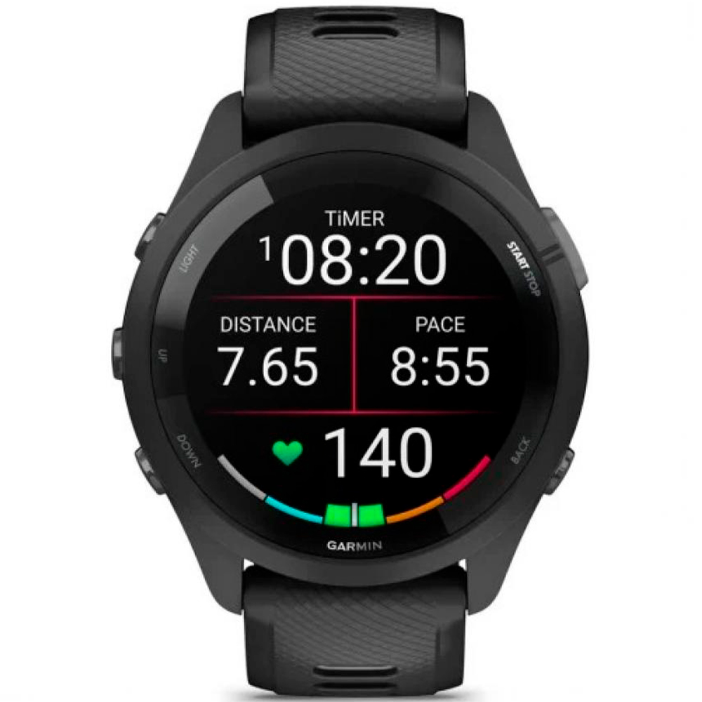 Smart Watche Garmin Forerunner 265, Black/Powder Gray photo 3