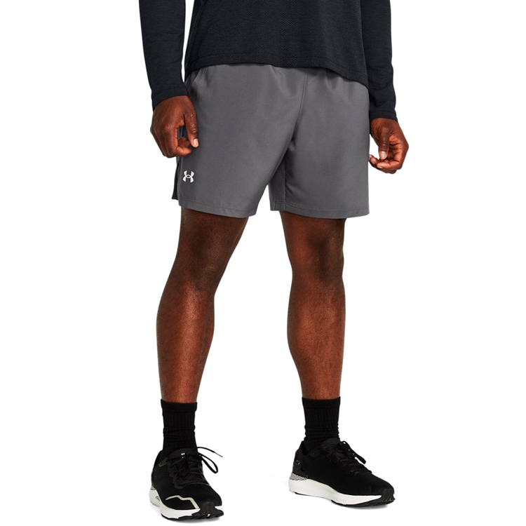 Sorti de bărbați Under Armour UA LAUNCH 7 SHORTS L Gri photo 4