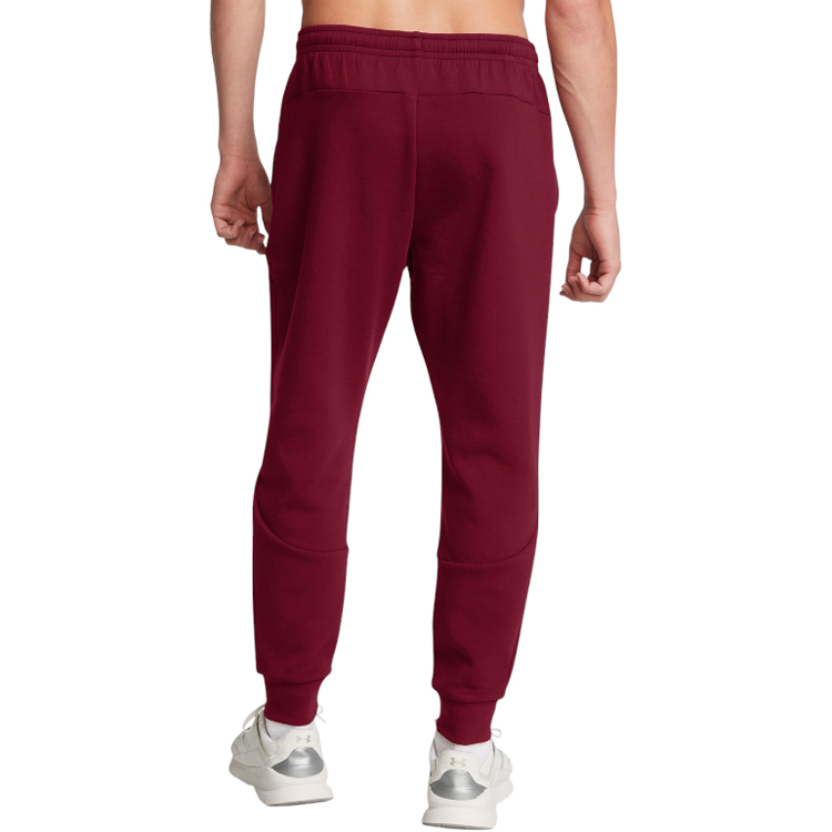 Pantaloni Under Armour UA Unstoppable Flc Jgr EU MT Bordo Barbati photo 4