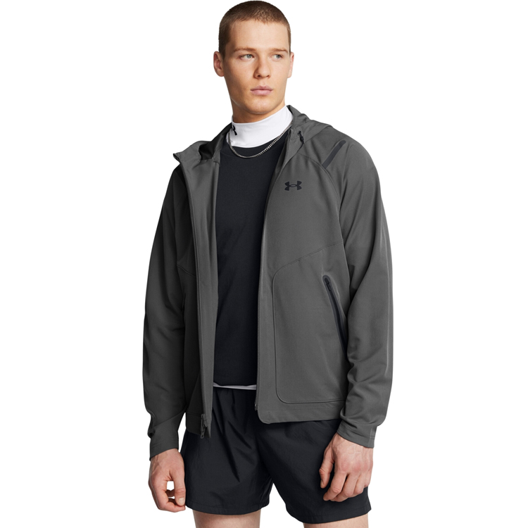 Hanorac pt bărbați Under Armour UA Unstoppable Jacket LC L Gri photo 5