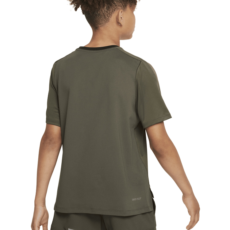 Футболка Nike B NK DF MULTI TECH SS TOP / Мужской / M / Хаки photo 5