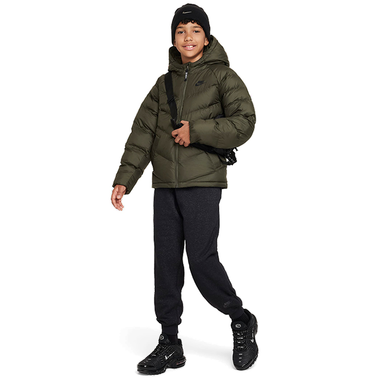 Куртка Nike K NSW SYN FL HD JCKT / Унисекс / XL / Хаки photo 3