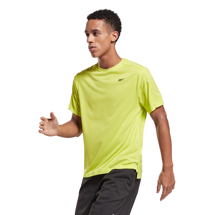 Футболка мужская Reebok UBF Perforated SS T S Желтый photo 2