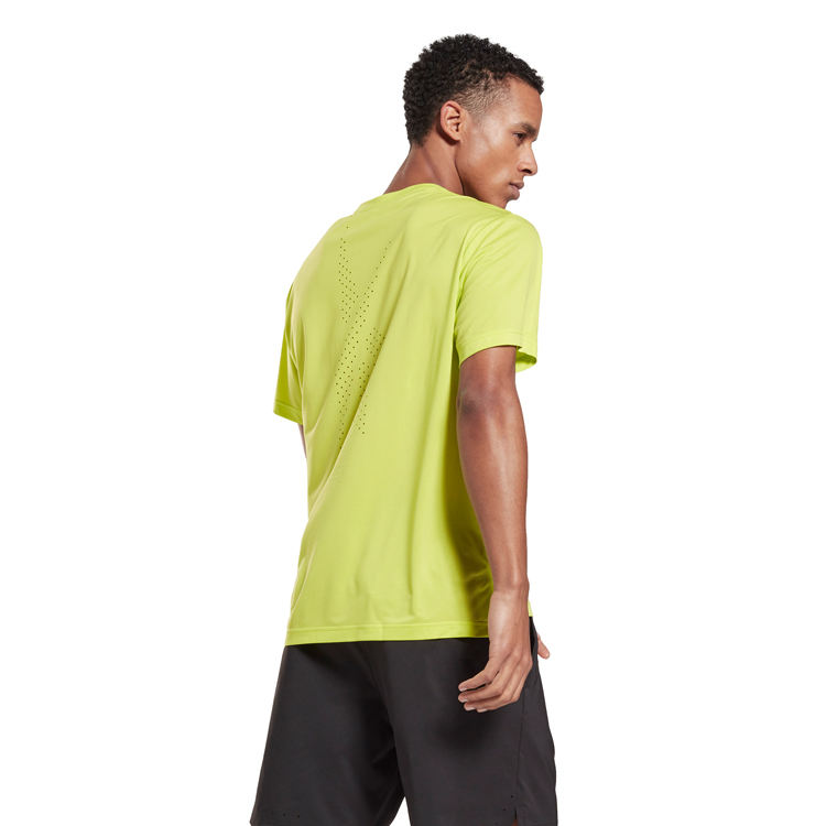 Футболка мужская Reebok UBF Perforated SS T S Желтый photo 3