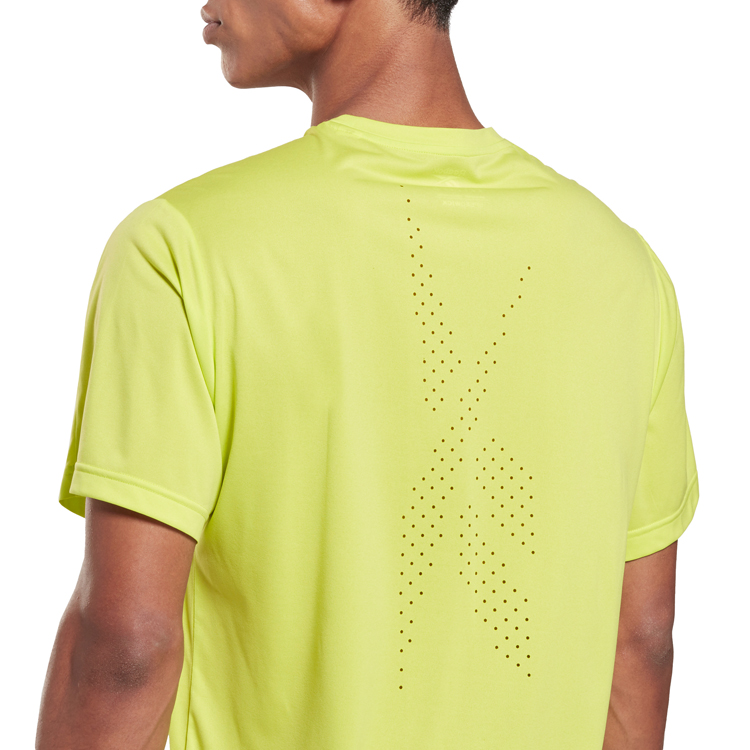 Футболка мужская Reebok UBF Perforated SS T S Желтый photo 4
