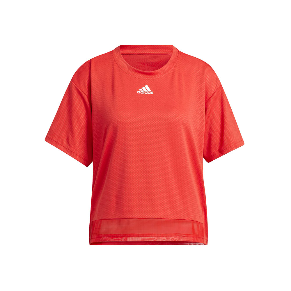 Tricou Adidas TRN T HEAT.RDY / Femei / XS / Rosu photo 1 Tricou Adidas TRN T HEAT.RDY / Femei / XS / Rosu photo 1