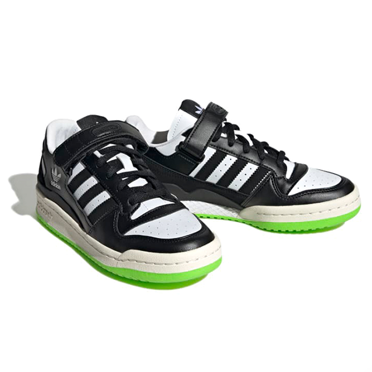 Incaltaminte Sport Adidas FORUM LOW W pt Femei / 36 / Negru-alb photo 3