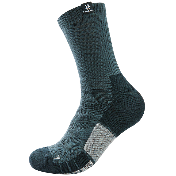 Sosete Barbati Kailas Mid-cut Heavy Duty Trekking Socks L Gri photo 5