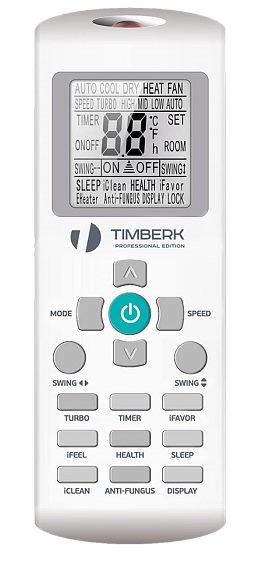 Кондиционер Timberk T-AC09-S27 9000 BTU / 25 м2 / Обычный / R410а / A photo 4