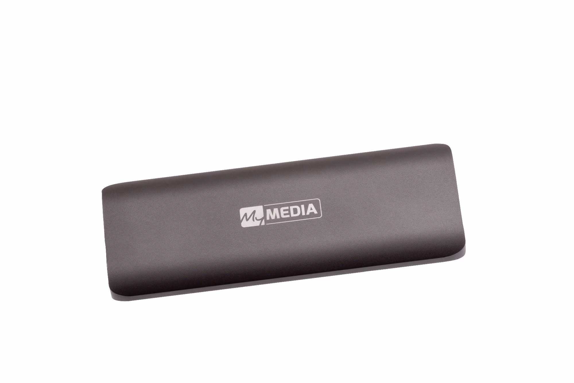 M.2 External SSD 128GB  MyMedia (by Verbatim) External SSD USB3.2 Gen 2, Sequential Read/Write: up to 520/400 MB/s, Light, Sleek space grey aluminium design, Ultra-compact aluminum housing