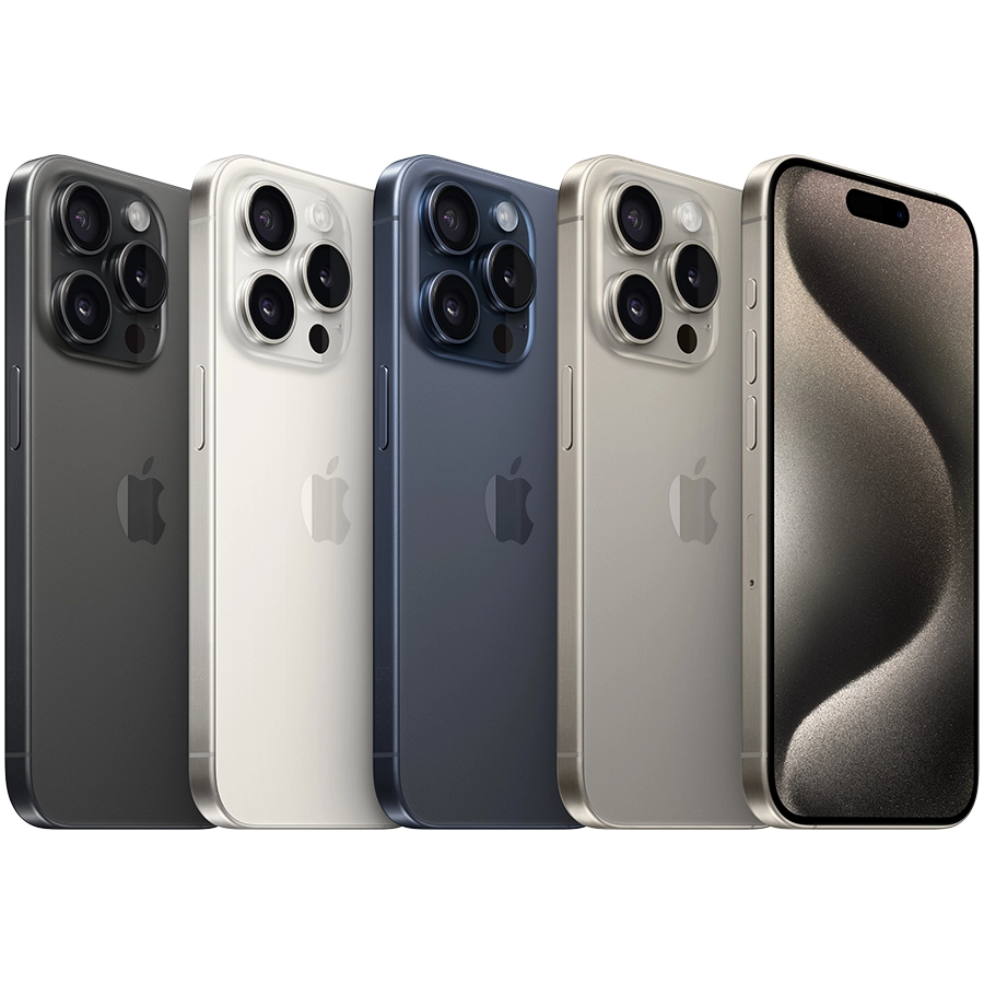 Smartphone iPhone 15 Pro 128 GB Blue Titanium (Refurbrished) Grade A photo 4