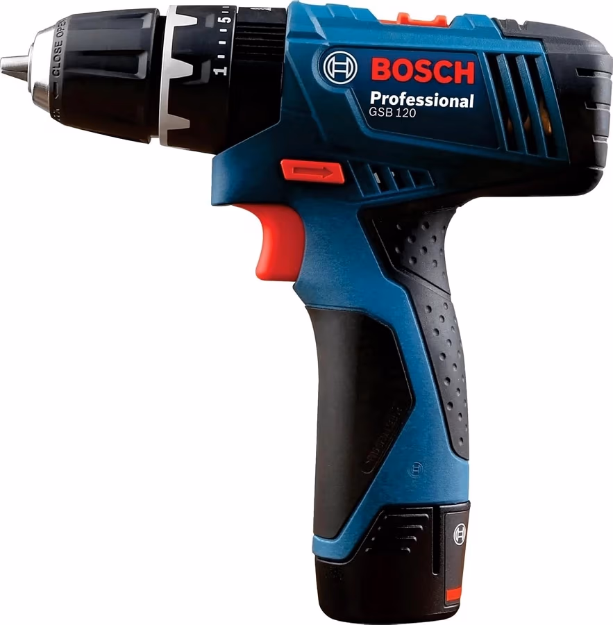 Аккумуляторная дрель-шуруповерт Bosch GSB 120 Li 1x2.0Ah, 06019G8126 