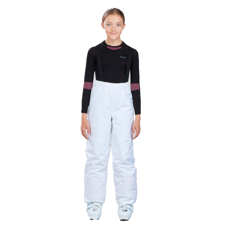 Pantaloni Wedze SKI-P PA 100 125-132 Alb Femei photo 2