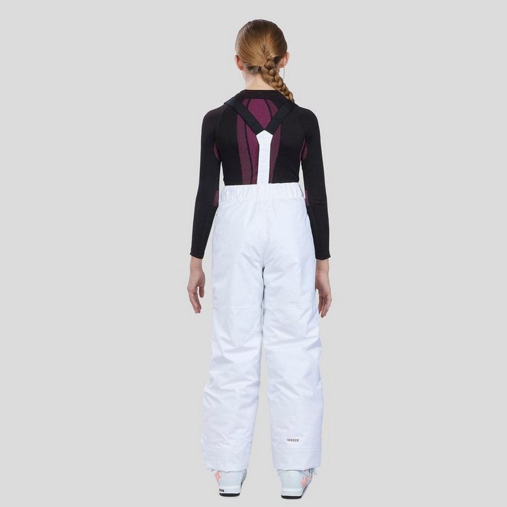 Pantaloni Wedze SKI-P PA 100 125-132 Alb Femei photo 3