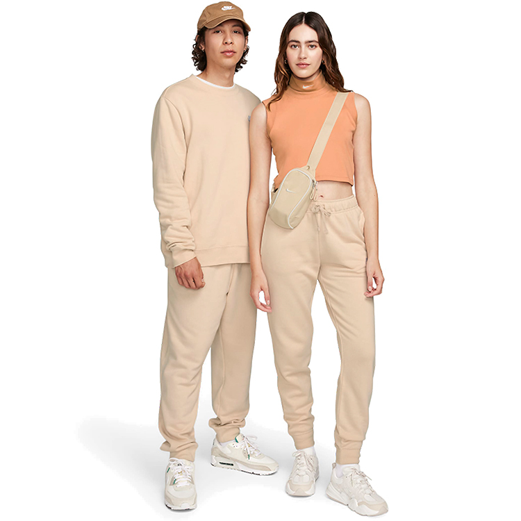 Брюки Nike W NSW CLUB FLC MR PANT STD XL Бежевый Женский photo 3