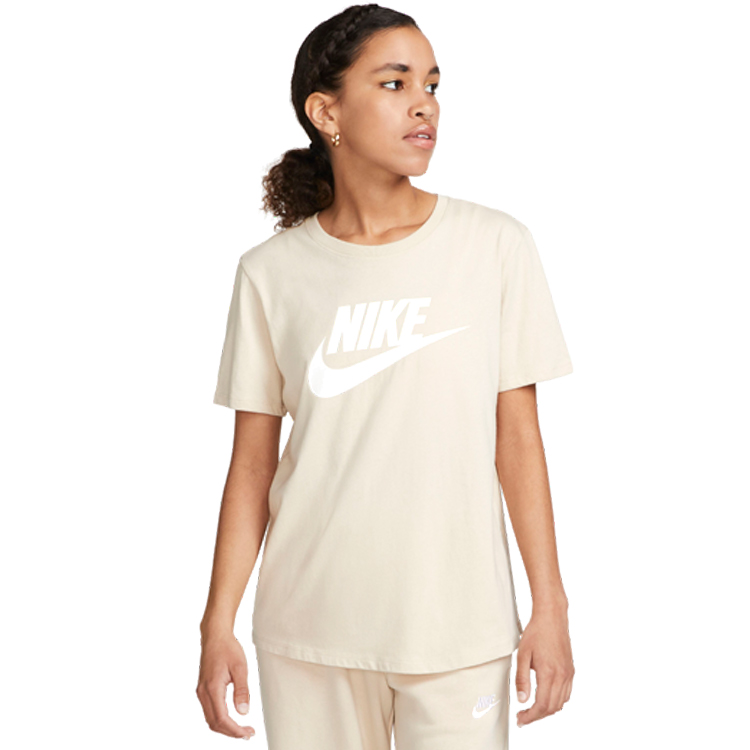 Tricou Nike W NSW TEE ESSNTL ICN FTRA XL Bej Femei photo 2