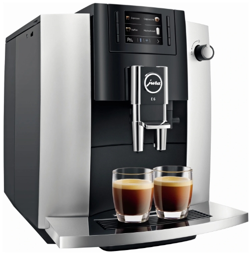 Aparat de cafea Espresso JURA E6 Platin (2019),15326 / 15 bar / Espresso photo 3