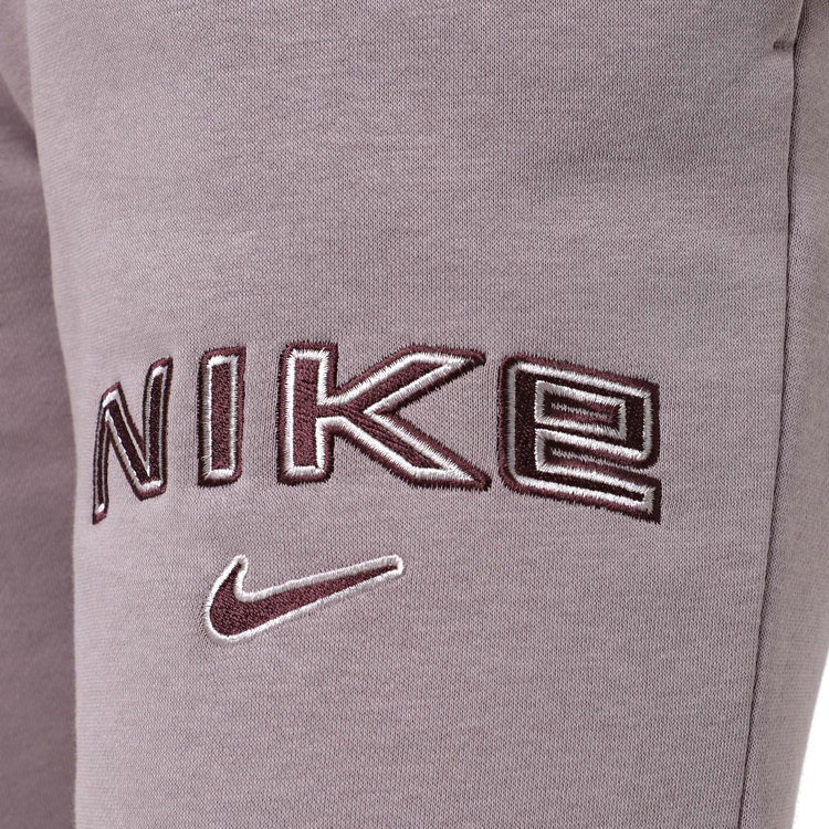 Брюки Nike W NSW PHNX FLC MR STD LOGO PNT S Сиреневый Женский photo 4