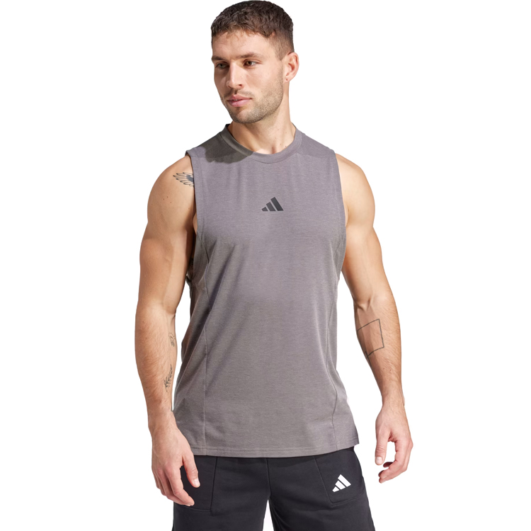 Майка для мужчин Adidas D4T TANK XS Коричневый photo 3