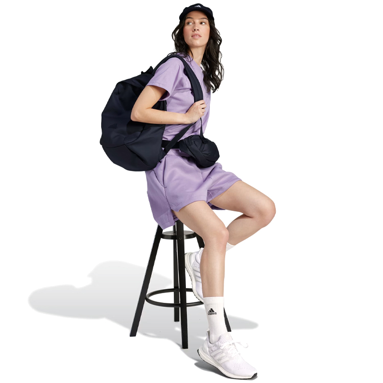 Sorti Adidas W Z.N.E.  SHORT M Liliac Femei photo 2