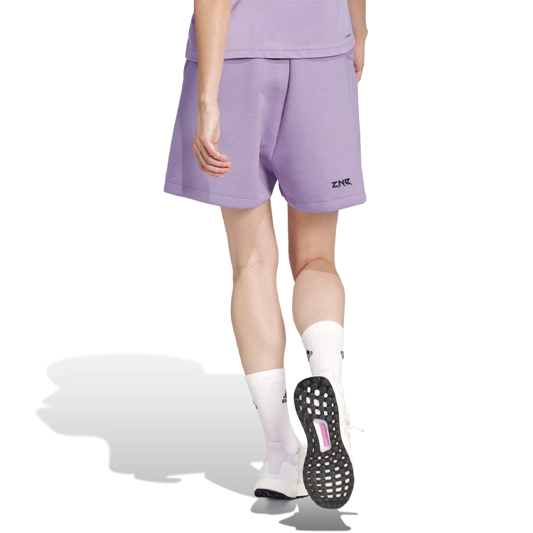 Sorti Adidas W Z.N.E.  SHORT M Liliac Femei photo 4
