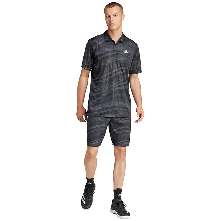 Мужские Поло Adidas CLUB GRAPH POLO S Черный photo 1 Мужские Поло Adidas CLUB GRAPH POLO S Черный photo 1