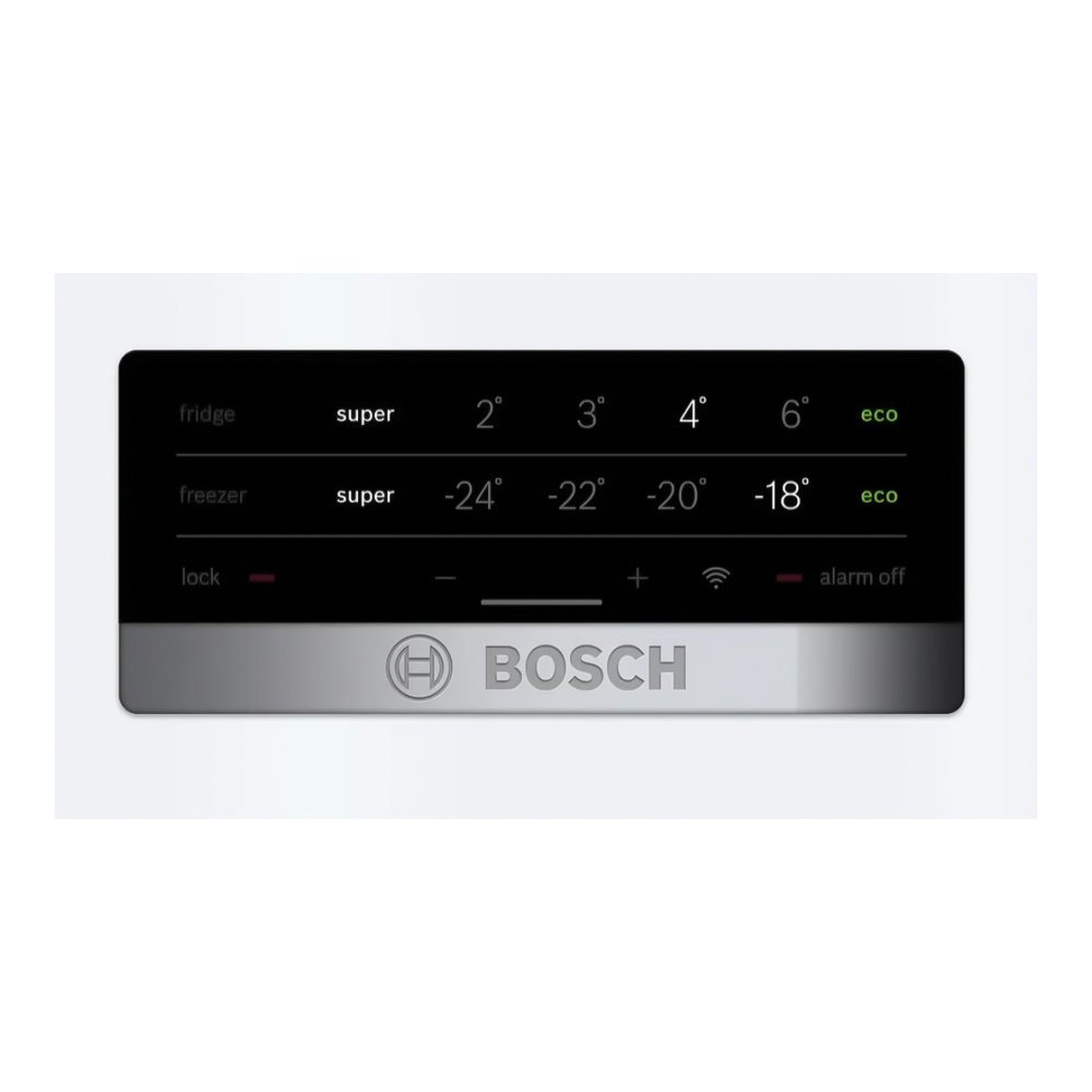 Frigider cu doua usi Bosch KGN39XW326 / 366 l / 203 cm / F / Alb photo 3