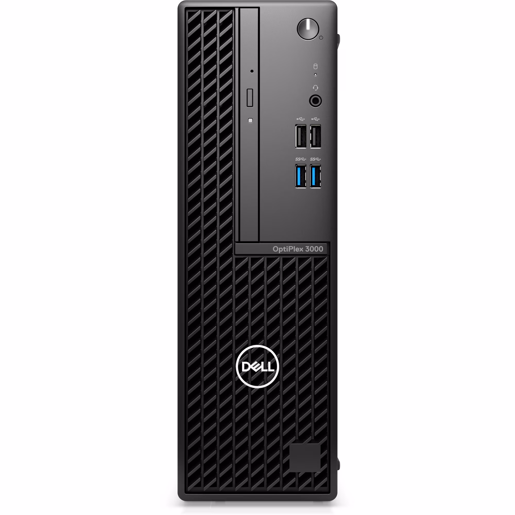 DELL OptiPlex 3000 SFF lntel® Core® i5-12500 (6 Cores/18MB/12T/3.0GHz to 4.6GHz/65W), 8GB (1X8GB) DDR4, M.2 256GB PCIe NVMe SSD, Intel Integrated Graphics, TPM, 8x DVD+/-RW, USB mouse MS116, USB KB216, PSU 180W, Win11Pro, 3Y Warranty, Black. 
