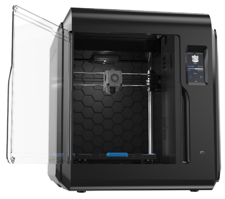 Gembird 3D Printer Flashforge Adventurer4, FFF, Single extruder, Fully-Closed Design & Auto-Temperature Control System, Build size: up to 220 x 200 x 250 mm, Connection Internet/USB stick/ WIFI, Filament: ABS/PLA/PC/PETG/PLA-CF/PETG-CF spool, 1.75mm photo 2
