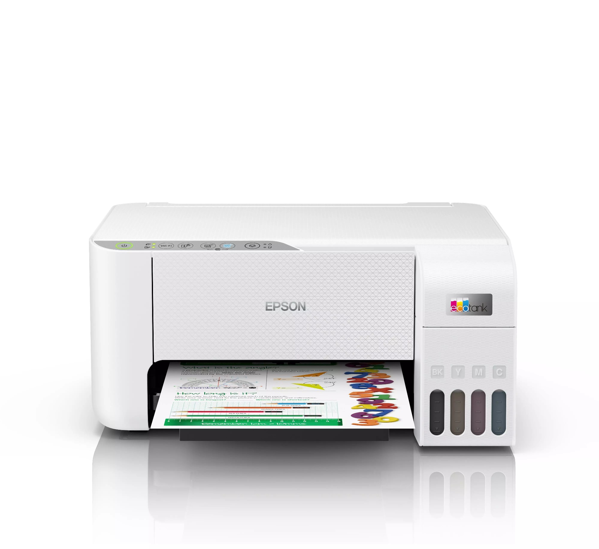 MFD cu CISS Epson EcoTank L3256 / A4 / Wi-Fi / White photo 4