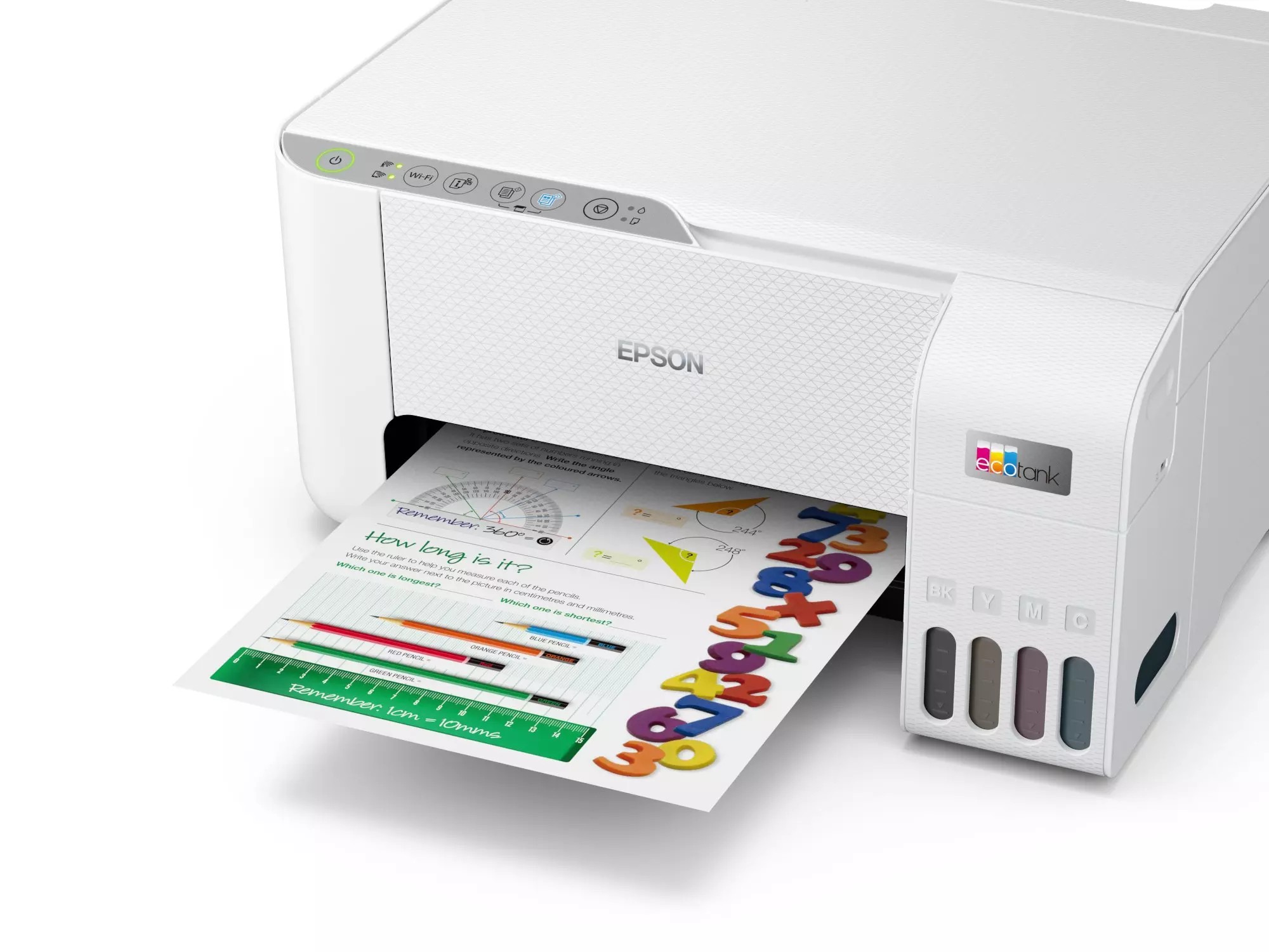MFD cu CISS Epson EcoTank L3256 / A4 / Wi-Fi / White photo 7