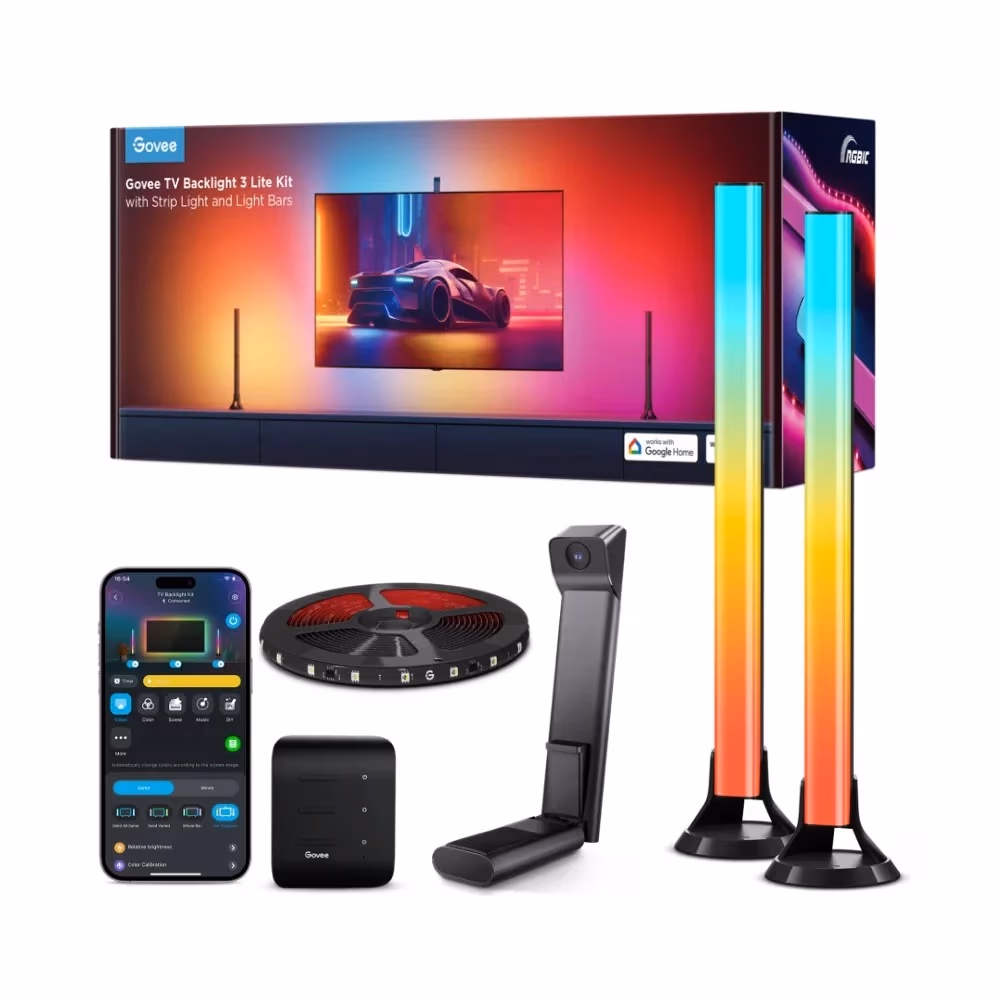 Banda LED pentru TV Govee TV Backlight 3 Lite Kit t (55”-65” + Light Bars 40”-70”)
